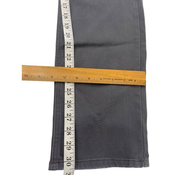 Izod 32x32 Regular Fit Gray Pants Cotton Blend Comfortable Everyday Wear 66p - Picture 3 of 7